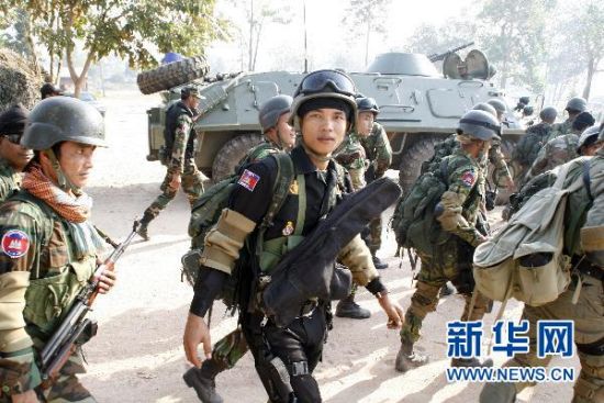 泰國柬埔寨軍隊(duì)在爭議地區(qū)第三次交火