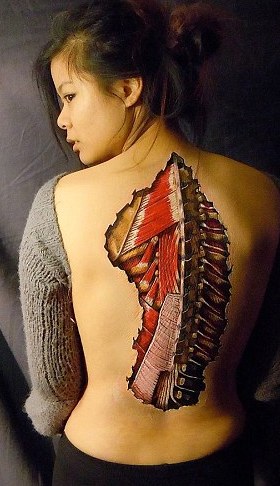 膽小勿看！ 藝術(shù)家?guī)?#8220;撕裂”人體看個究竟