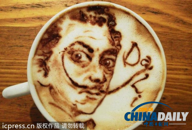 奇妙咖啡藝術(shù) 愛(ài)因斯坦向你吐舌賣萌