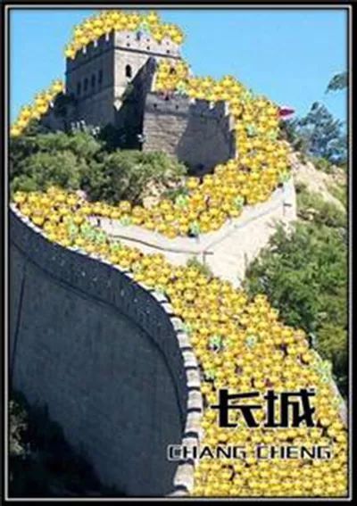 如何用英語表達(dá)國(guó)慶期間“人山人海”？