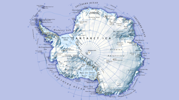 Huge canyon under the Antarctica? 南極冰層下可能發現巨大峽谷