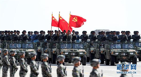 建軍90周年閱兵：聽黨指揮，能打勝仗，作風(fēng)優(yōu)良