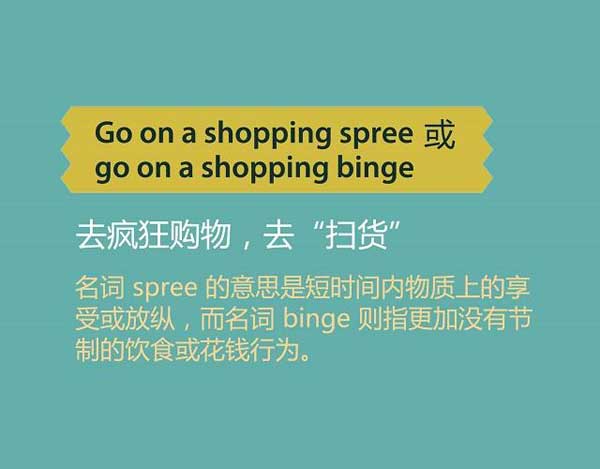 雙十一來(lái)了，剁手黨們準(zhǔn)備好了嗎？瘋狂購(gòu)物英語(yǔ)怎么說(shuō)？