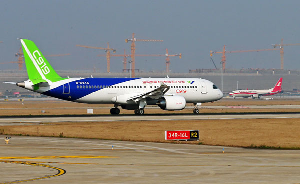 國產客機C919將迎首飛
