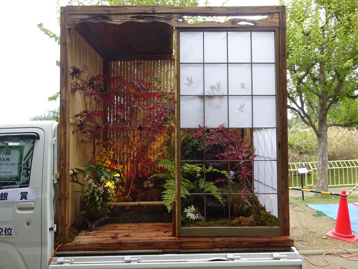 輪子上的風景：卡車上的“后花園” 哪一個最美？（組圖）