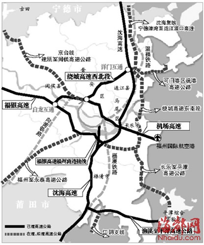 福永高速提至明年初通車　福州將實(shí)現(xiàn)縣縣通高速